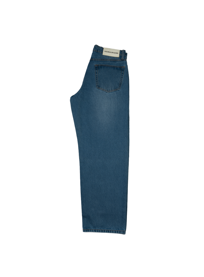 Vintage Washed Blue Baggy Jeans