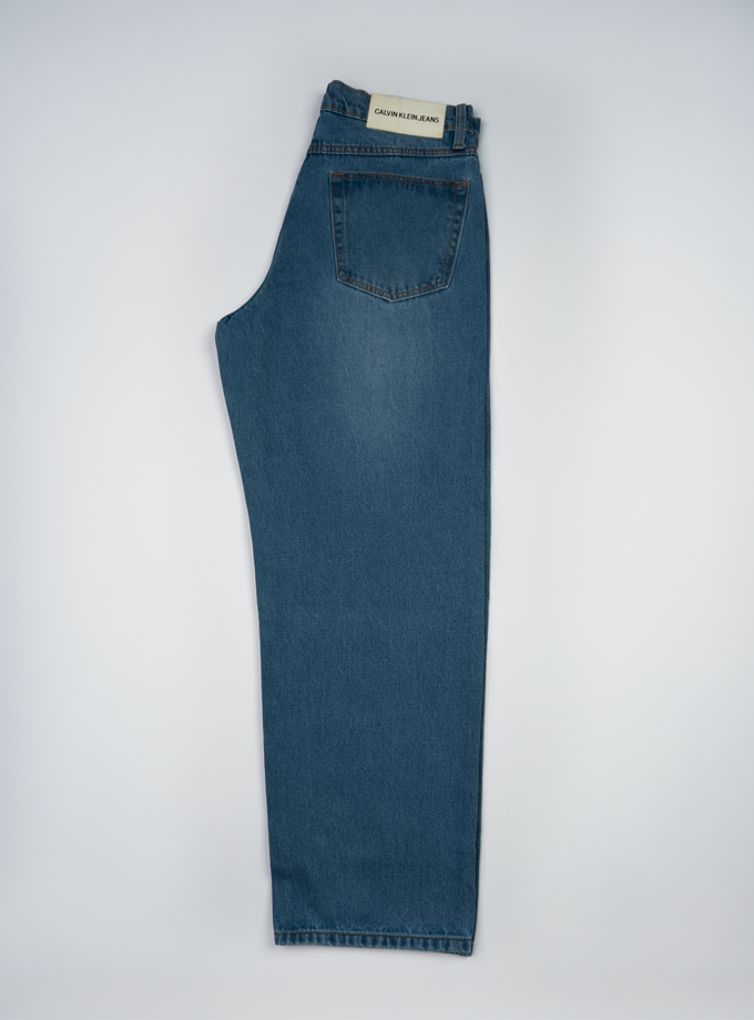 Vintage Washed Blue Denim
