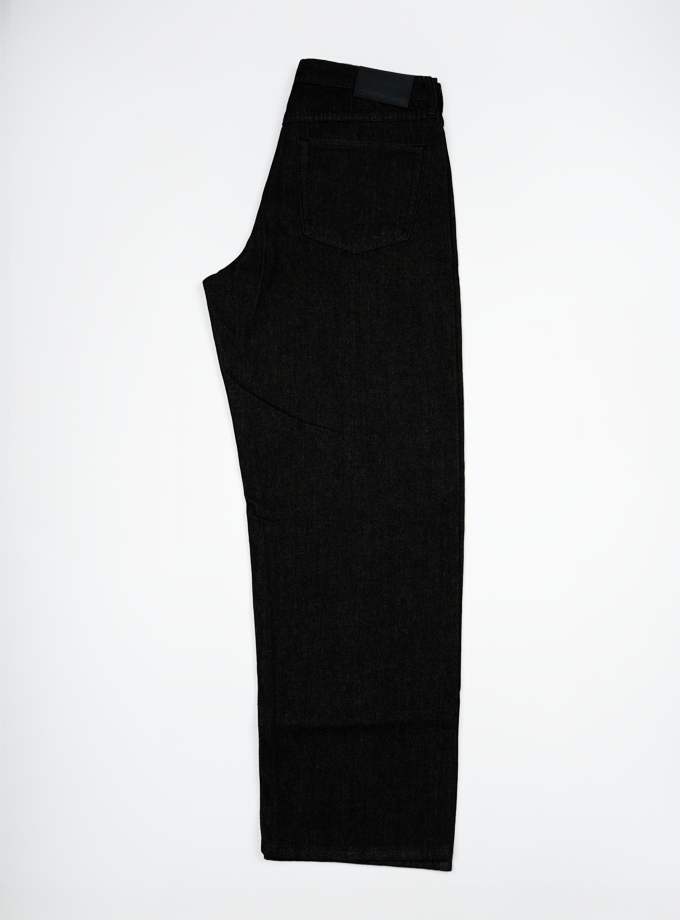 Solid Black Premium Denim