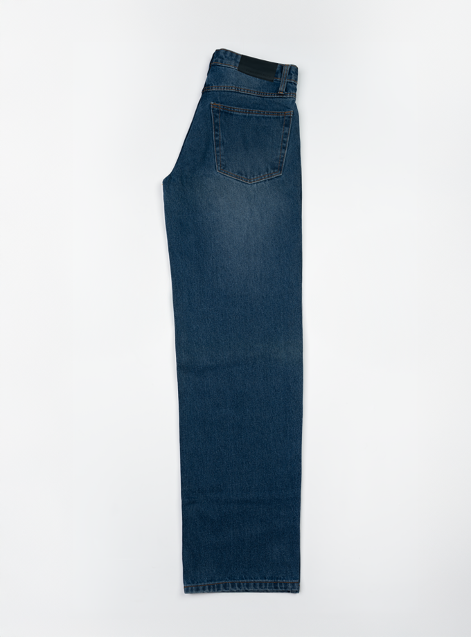 Classic Blue Straight-Leg Denim