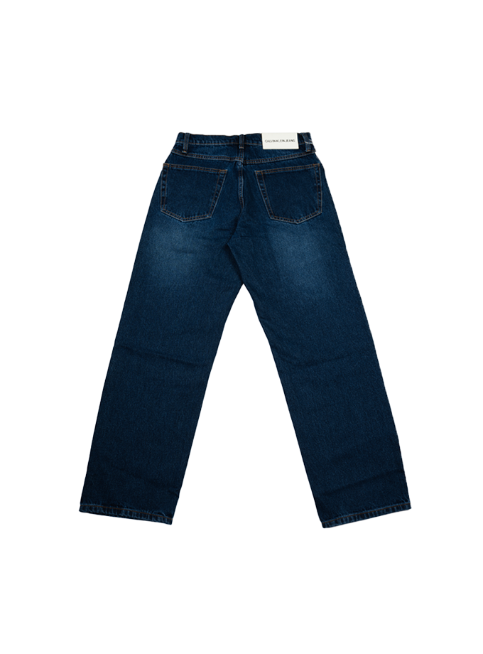 Deep Blue Classic Baggy Jeans